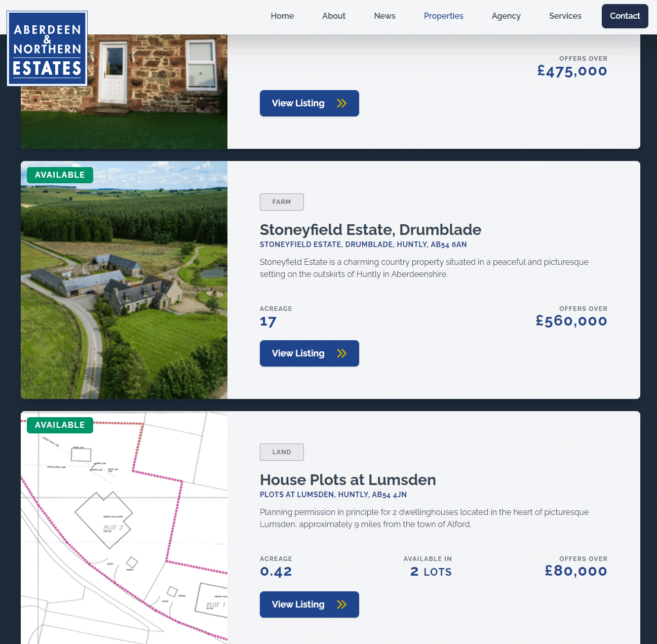 Aberdeen & Northern Estates